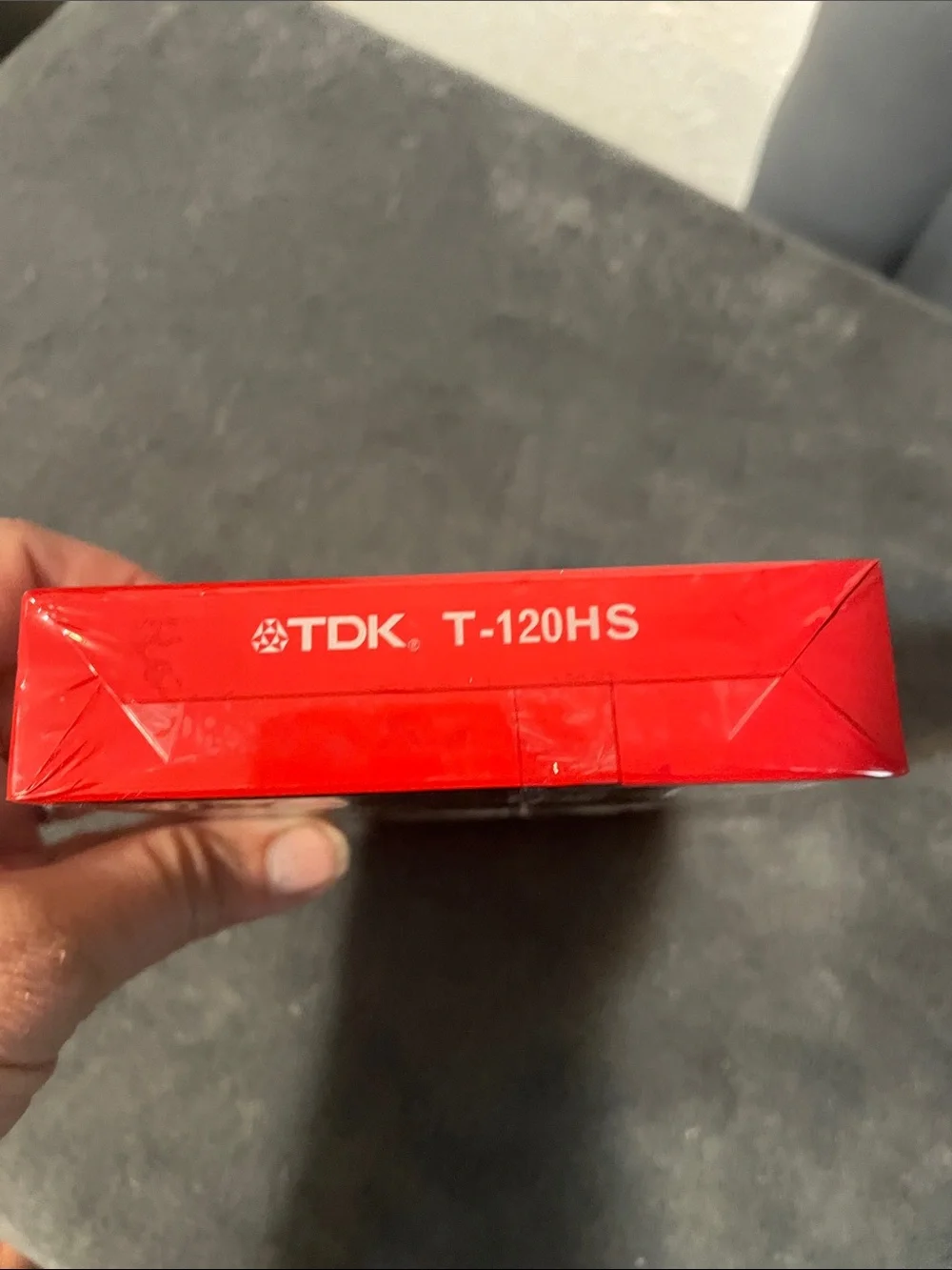 TDK VHS T-120 HS 6-Hour Videotape - Red NWT